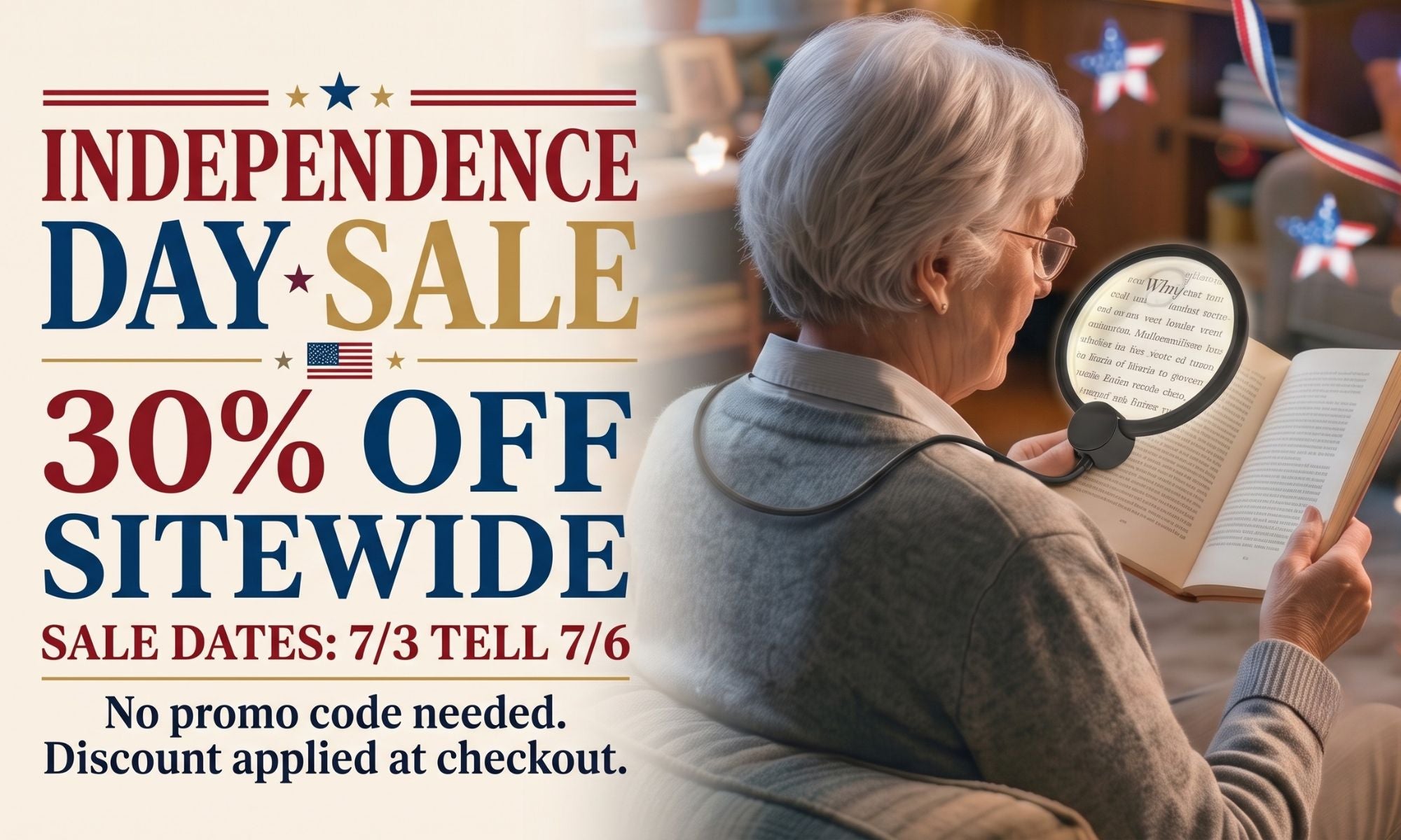 FORTH OF JULY SALE
