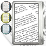 5X LED Page Magnifier with 3 Lighting Modes & 24 Fully Dimmable LEDs