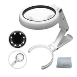 5X Handsfree Magnifier Foldable Magnifier with 11x Zoom