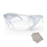 Safety Goggles Anti-Fog & Splash Resistant, Ultra Lightweight Worn Over Glasses