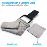 4X Magnifying Glass with 10 Anti-Glare & Dimmable LEDs