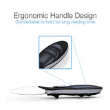 LED Handheld Magnifier Dual Magnification 3X with 5X Bi-Focal Inset Lens