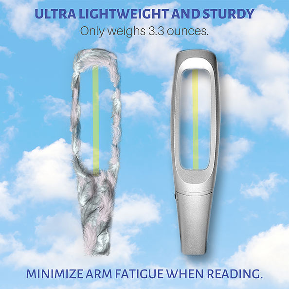 4X Magnifying Bar Magnifier with 14 Dimmable LED Lights – MagniPros