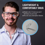 Safety Goggles Anti-Fog & Splash Resistant, Ultra Lightweight Worn Over Glasses