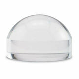 4X Magnifying Glass Dome Crystal Clear Easy to Glide Paperweight 2.5" Dome