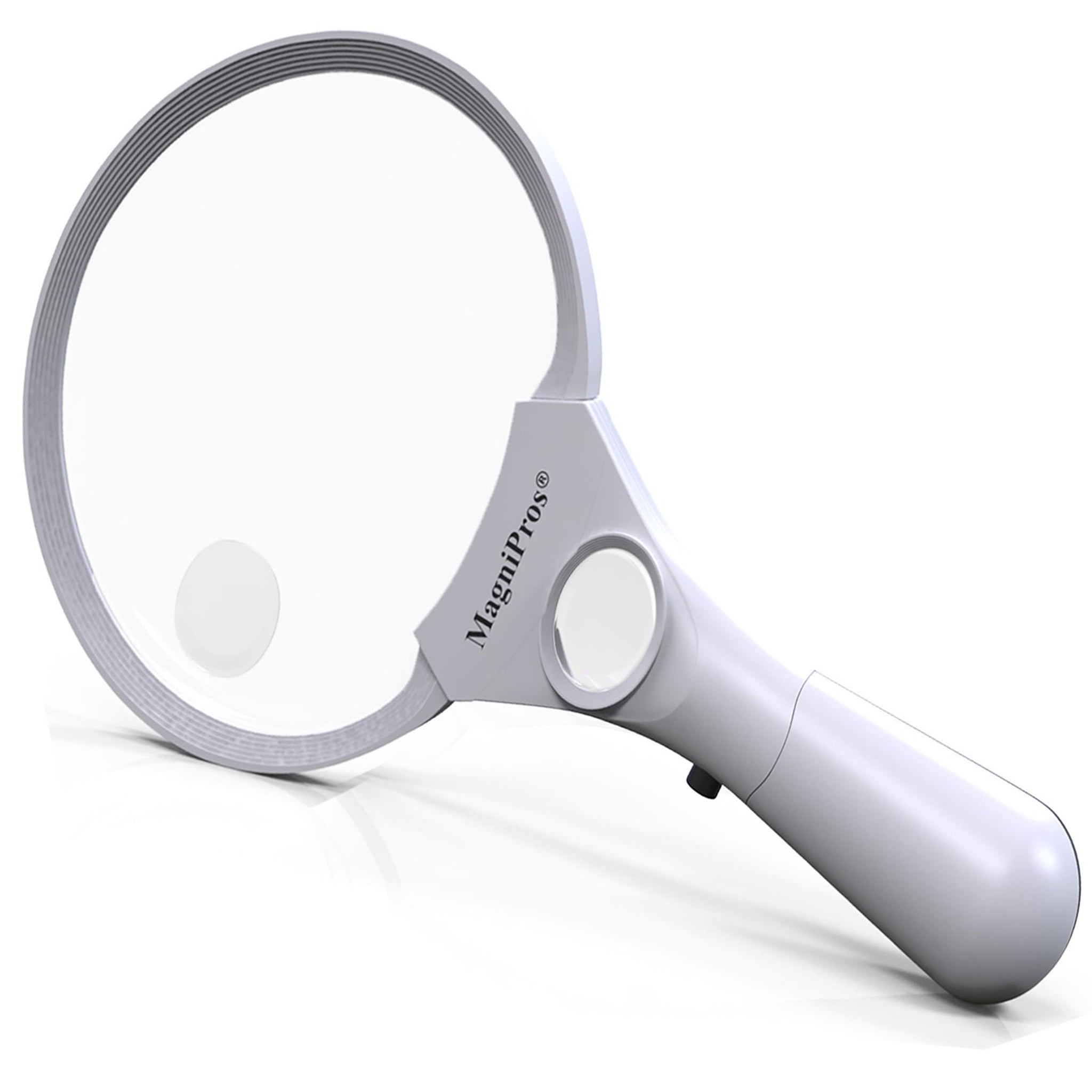 Magnifying Glass with Light, Large Magnifier,30X Handheld Illuminated  Lighted Magnifier with 12 Bright LED Lights